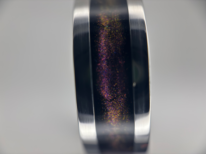 Custom Galaxy Inlay Ring