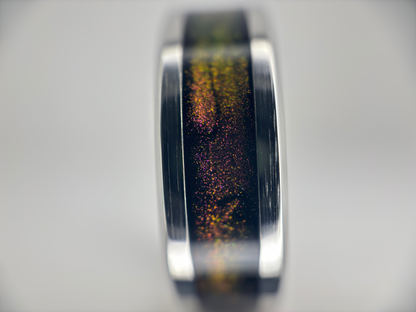 Custom Galaxy Inlay Ring