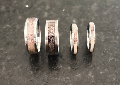Custom Reindeer Antler Ring