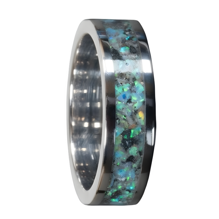 Custom Remembrance Inlay Ring