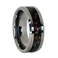 Custom Meteorite Inlay Ring (Certified)